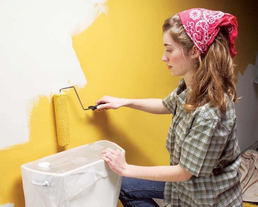 Roller hiasan untuk dinding: ciri-ciri penggunaan alat untuk lukisan