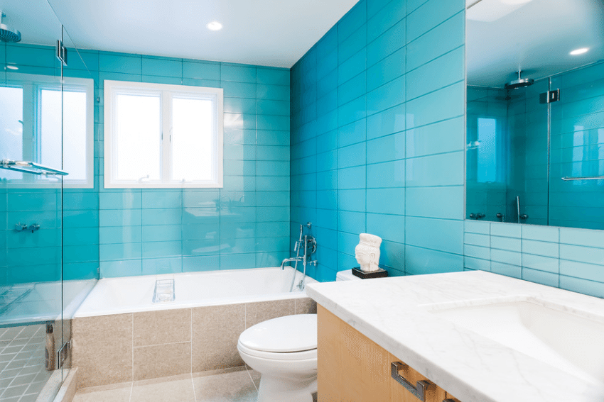 Reka bentuk bilik mandi digabungkan dengan tandas: gambar dalaman dan penyelesaian menarik