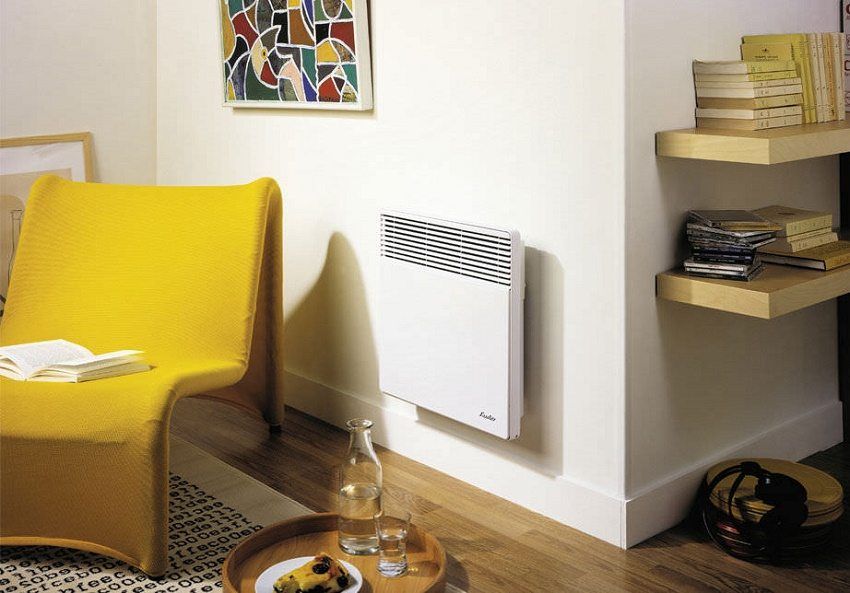 Pelengkap pemanasan elektrik yang dipasang di dinding: jenis dan ciri-ciri