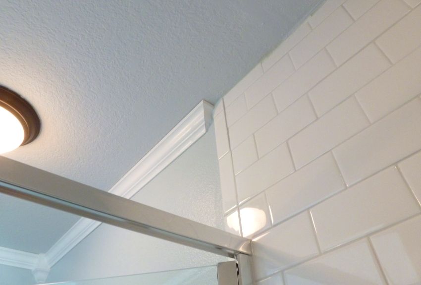 Baseboard bilik mandi: gambaran keseluruhan lantai dan model siling