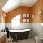 Bilik mandi gabungan: reka bentuk dalaman, susun atur dan reka bentuk