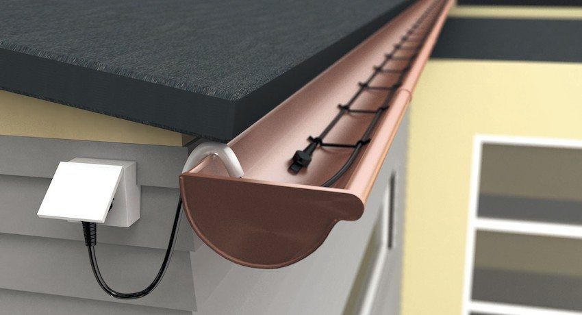 Kabel pemanasan sendiri untuk pemasangan paip pemanasan
