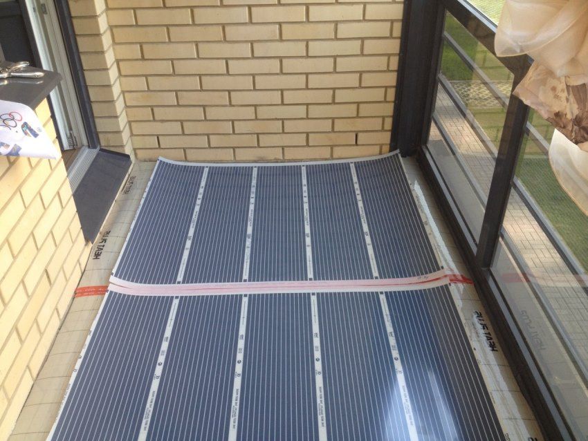 Lantai yang dipanaskan di balkoni dan loggia: semakan sistem pemanasan yang optimum