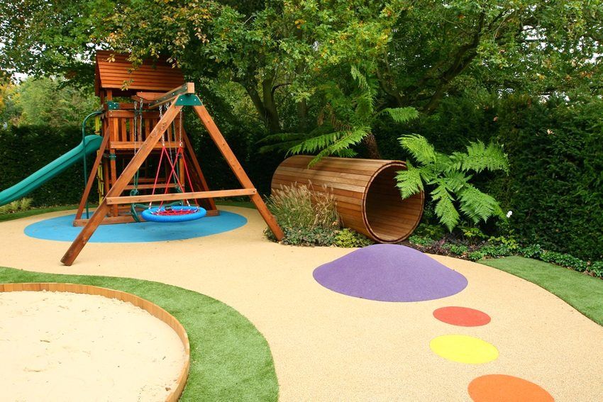 Taman permainan kanak-kanak: gambar dan idea untuk membina ...