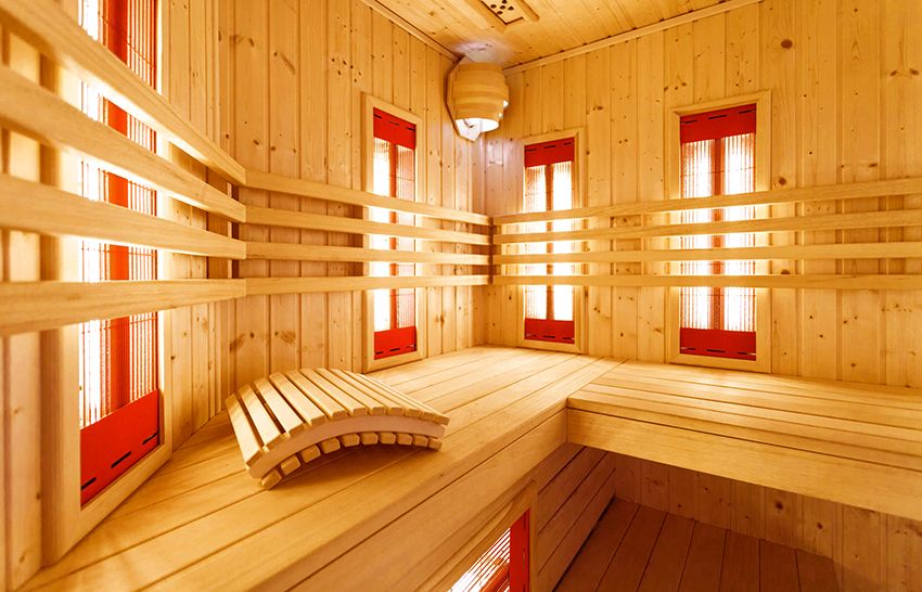 Perabot untuk mandi dan sauna: kami melengkapkan bilik rekreasi dengan rasa