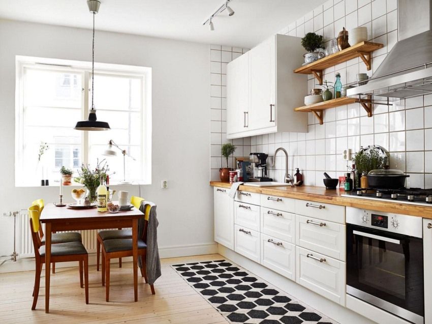 Hiasan dinding di dapur: pilihan reka bentuk, cadangan untuk pilihan bahan