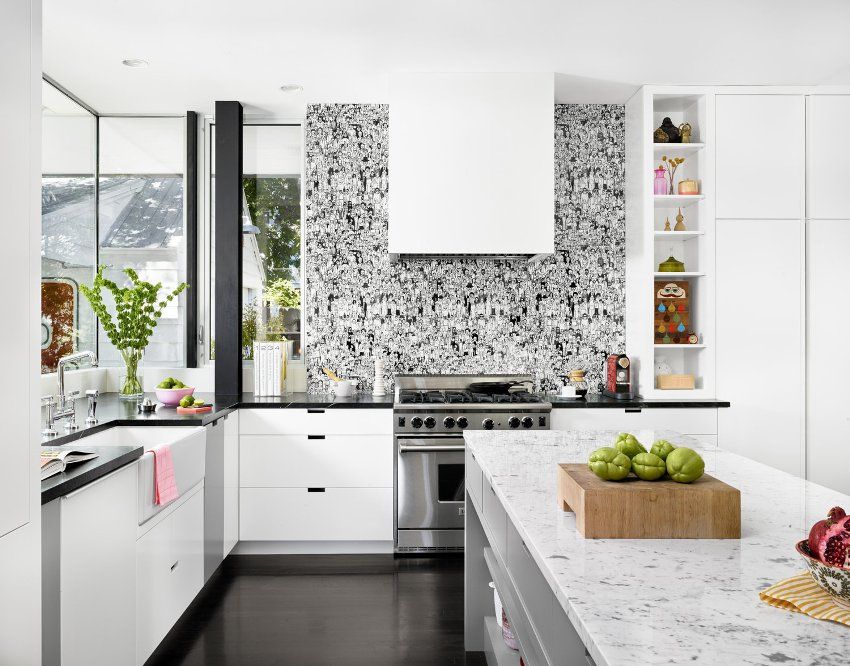 Hiasan dinding di dapur: pilihan reka bentuk, cadangan untuk pilihan bahan