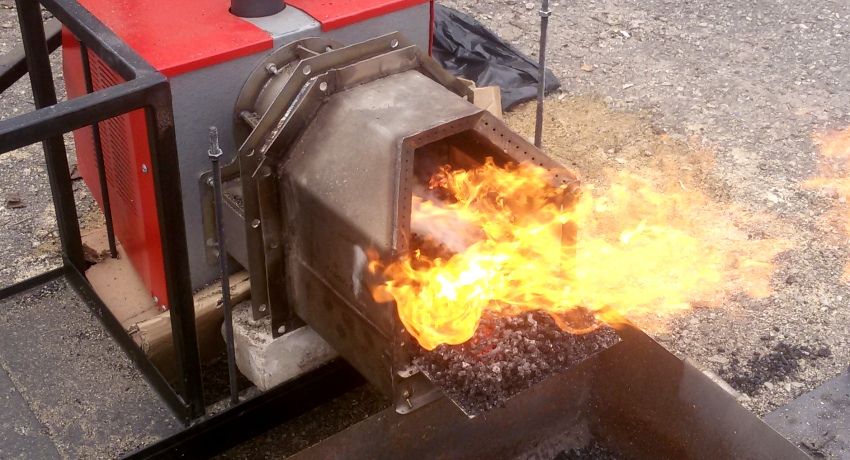 Pembakar pelet do-it-yourself: pemasangan cepat dan automasi proses
