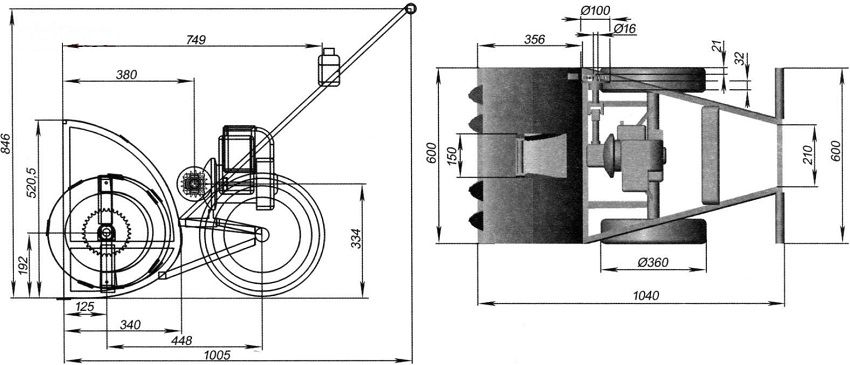 Manual blower salji: ciri-ciri reka bentuk dan aplikasi
